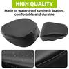 Black Motorcycle Driver Seat Cover Waterproof Sunscreen Motorbike Passenger Cushion Cover For Yamaha Virago XV 400 535 1987-up