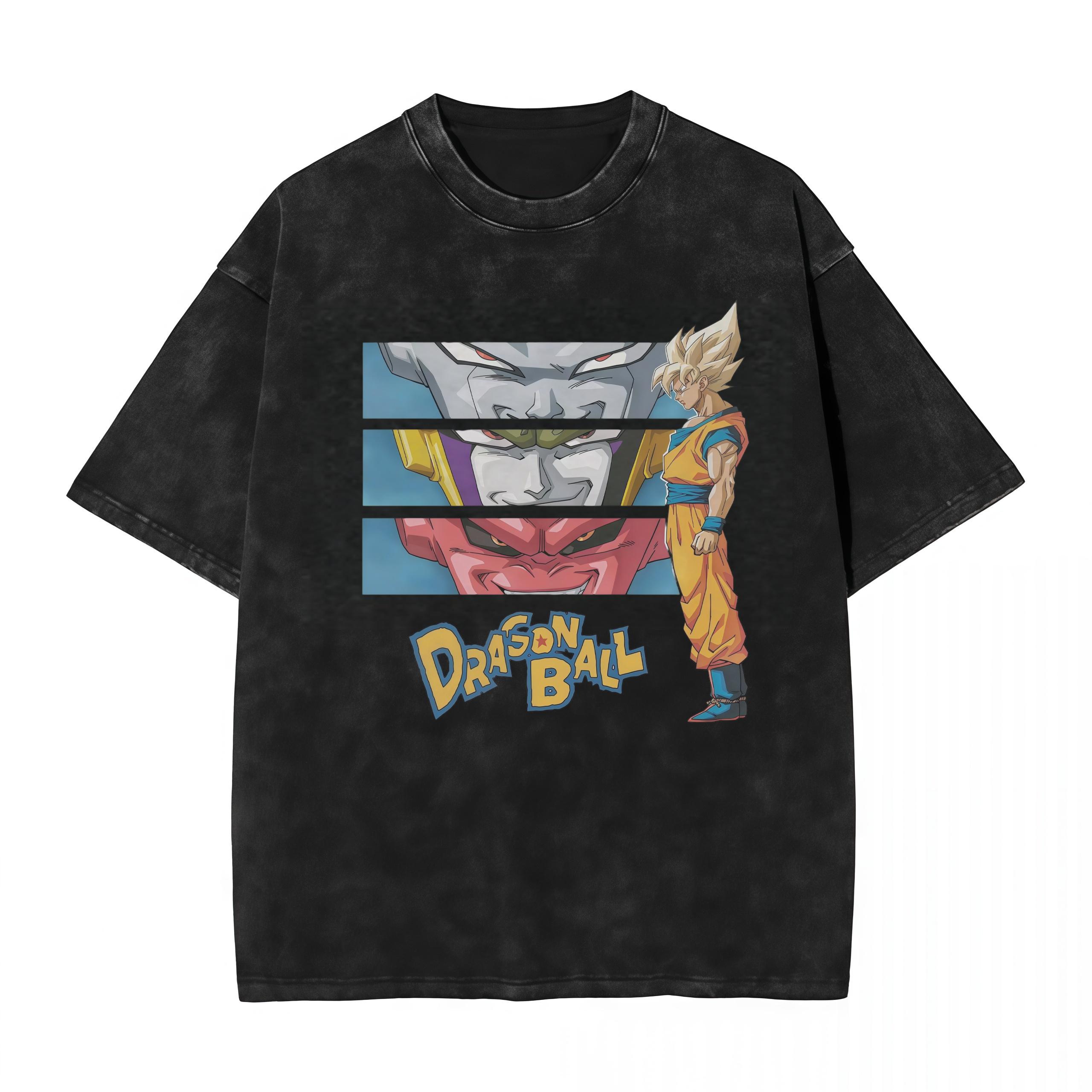 

Summer Dragon Ball Anime Family ParentChild Washable UltraLarge Retro TShirts HighQuality Elements Streetwear Clothing XL