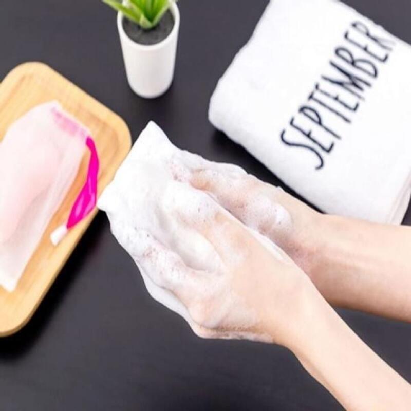 Mesh Bubble Soap Soap Bubble Net Soap Dish Foam Net