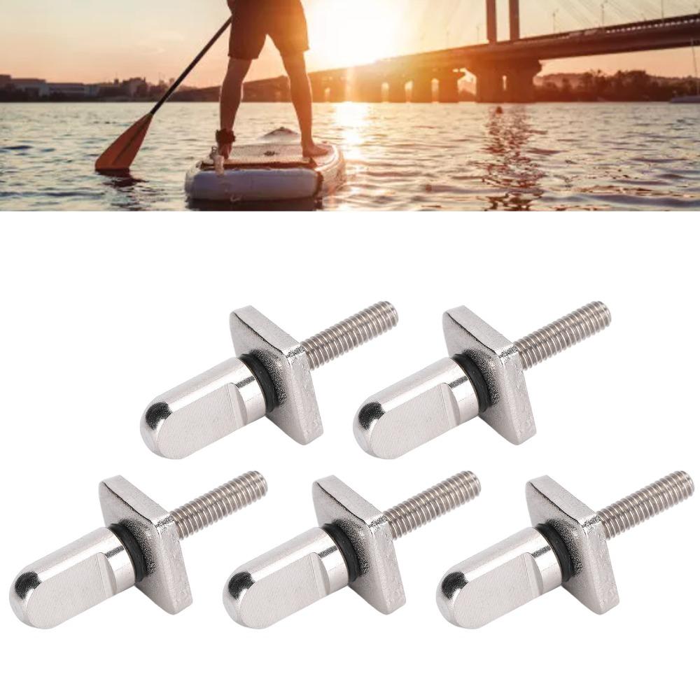 5pcs Repair Kit Thumb Fin Screws No Tool Design Paddle Board Fin Screw  For Paddleboard