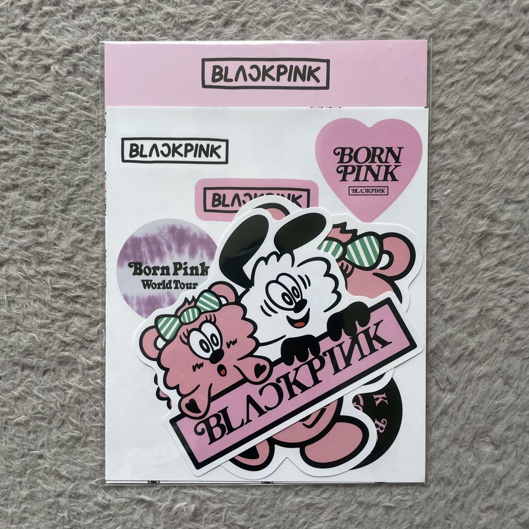 

[Б/У] BLACKPINK Verdy Корея POPUP Ограниченный набор наклеек Супер редкий