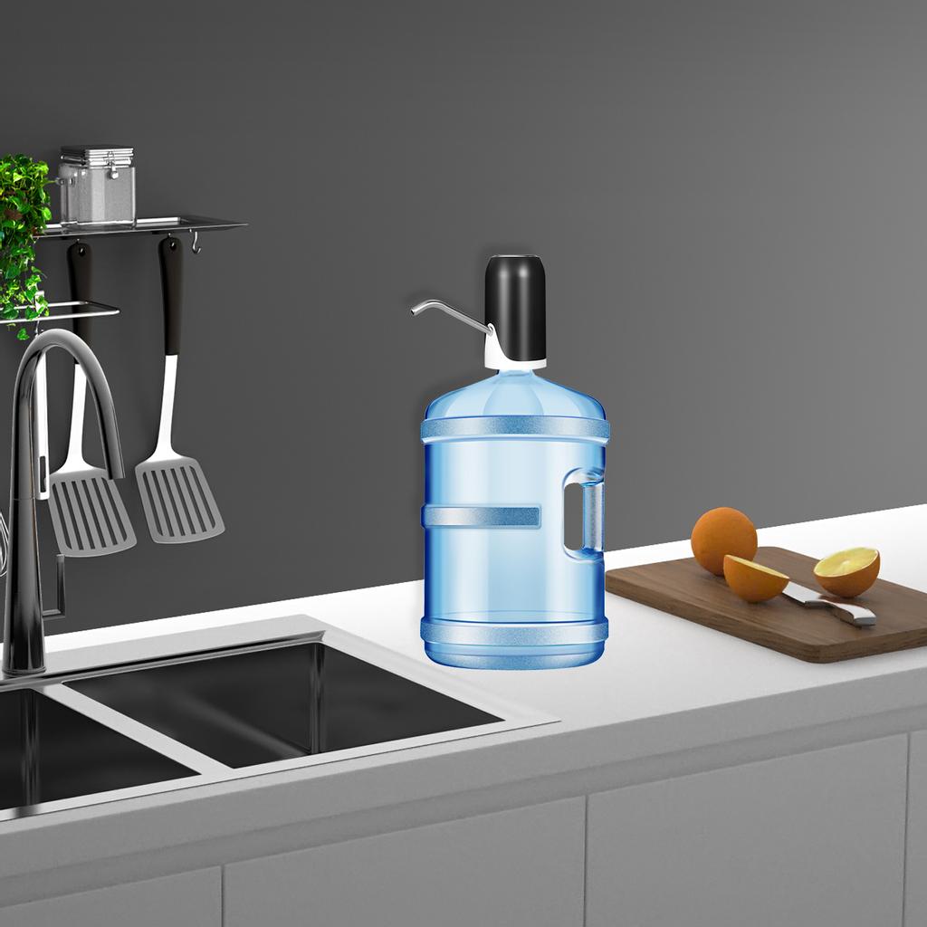 Electric Drinking   Portable USB Rechargeable Automatic Water Dispenser Intelligent Water-suction Device for   Camping