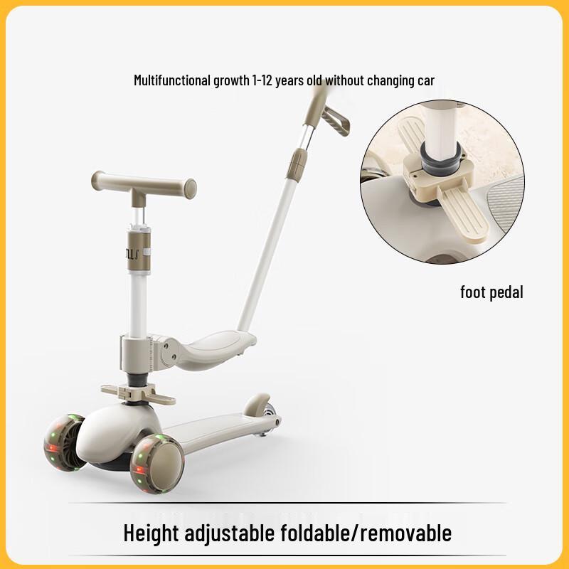 Sway Kids  3-in-1 Foldable Scooter One Size