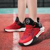 Modedesign Kinder Basketballschuhe High-Top Knöchelstütze Sneaker Atmungsaktives Mesh Jungen Mädchen Sportsneaker Stoßdämpfung
