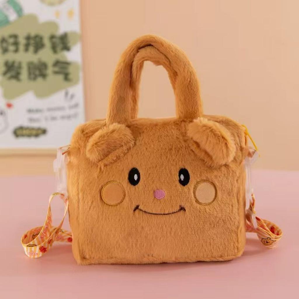 Cartoon Anime Handbag Soft And Cute Crossbody Bag Storage Travel Girl Birthday Gift