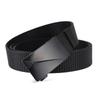 Men's New Belt Automatic Buckle Durable Nylon Tactical Braided Belt Middle Aged and Young Outdoor Trousers