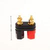 1/5Pcs Banana Plugs Couple Terminals Red Black Connector Amplifier Terminal Binding Post Banana Speaker Plug Jack