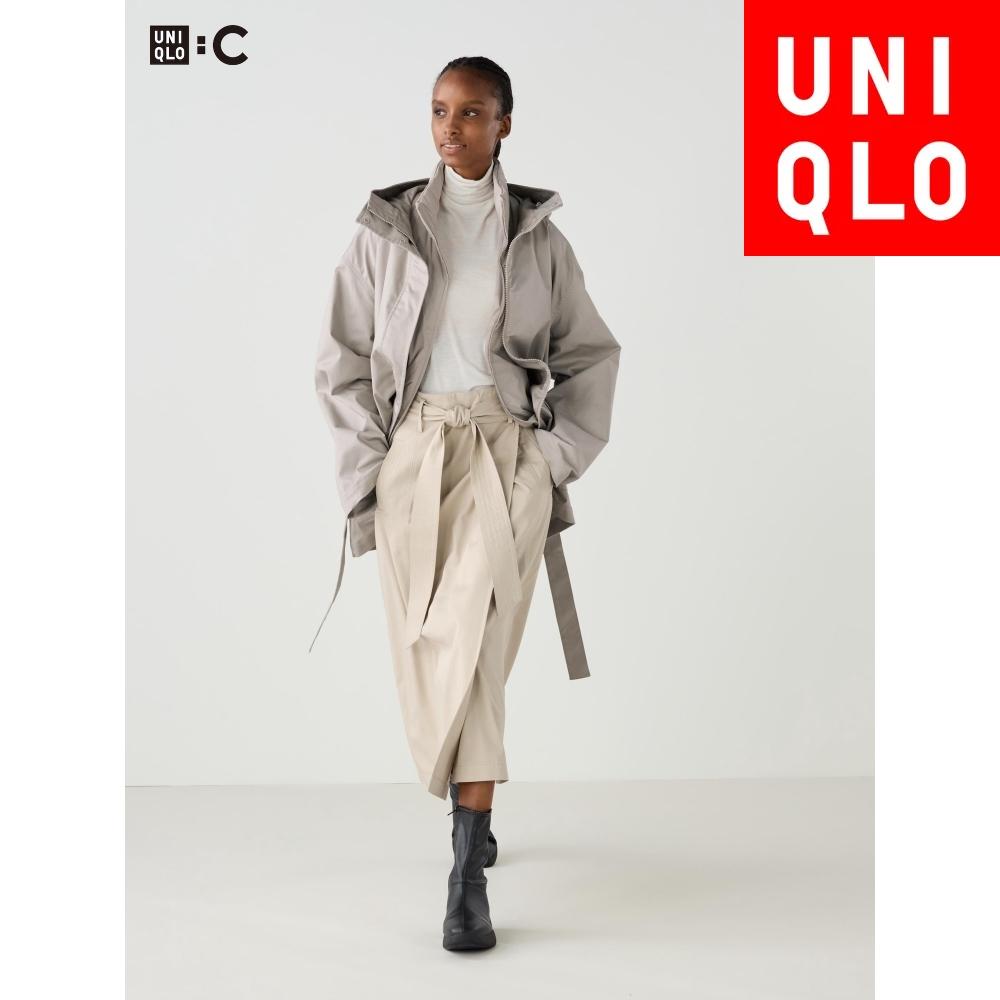 

Расклешенная юбка Uniqlo Japan с поясом