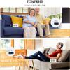 TosimaTV Wireless Handheld Speaker for Ideal for 30m 920MHz Easy Volume Control TVs, Seniors, Transmission, Band, Rechargeable, Ear-Mounted, (White)