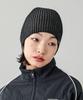 BICOLOR BEANIE BLACK [X Girl] Women's