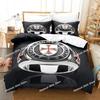 3D Print Christian Knights Templar Bedding Set Duvet Cover Bed Set Quilt Cover Pillowcase Comforter King Queen Size Boys Adult