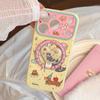 Creative Cartoon for Apple 17promax Mobile Phone Case Iphone16 Graffiti Cat 13 Soft 15 Magnetic Bracket