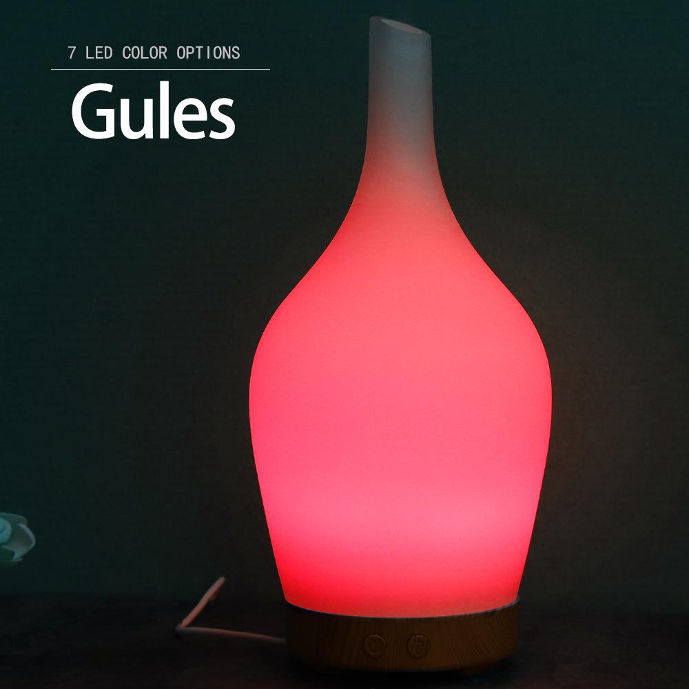 100ml Ultrasonic Aroma Diffuser & Seven-Color Humidifier Lamp