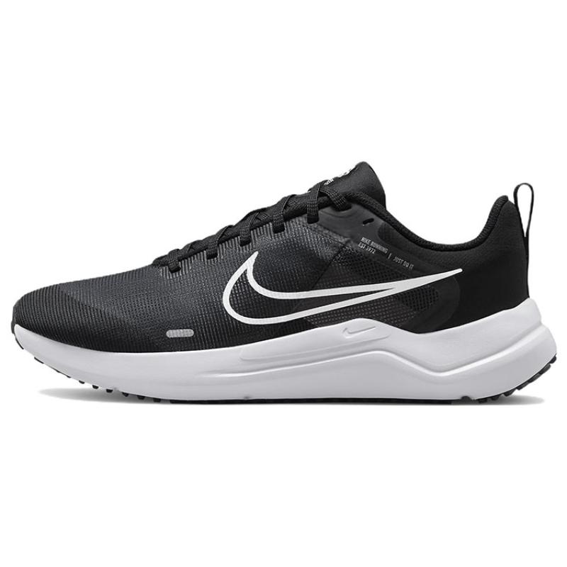 Nike Downshifter 12 Black White Women's DD9294-001