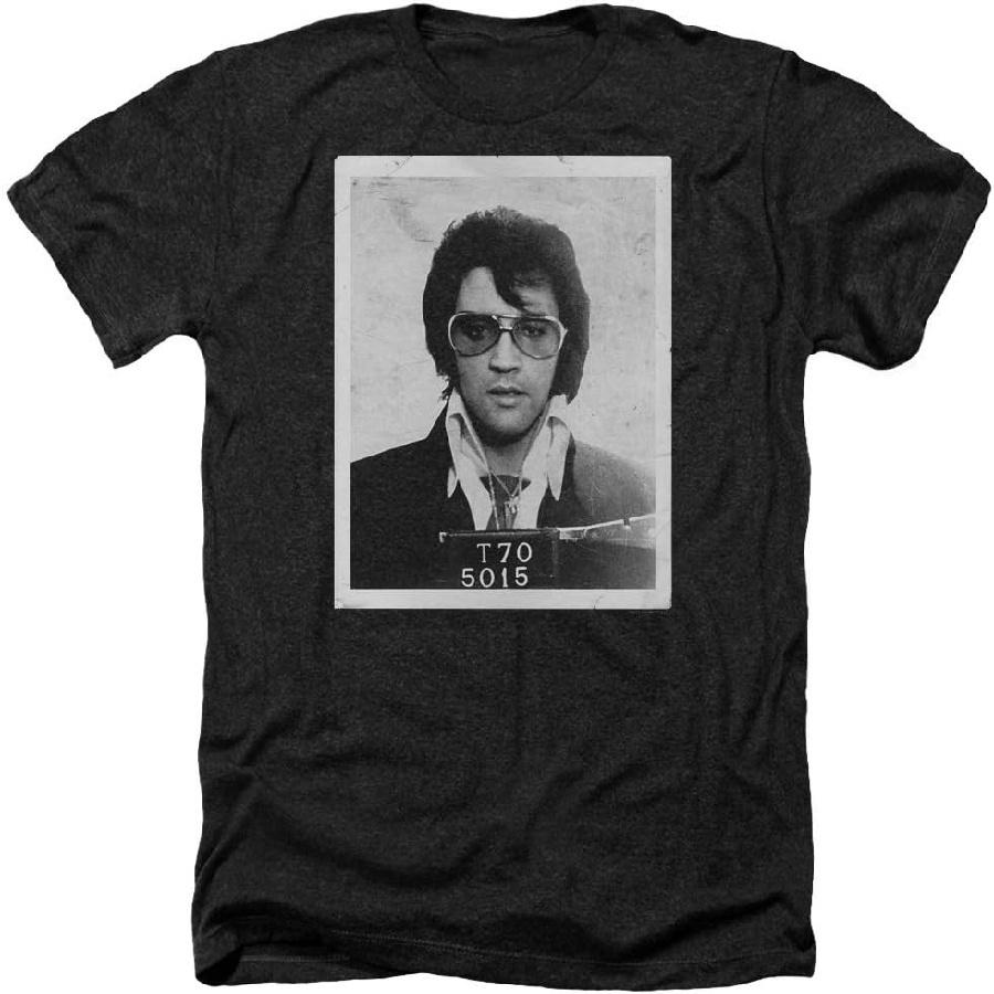 Elvis Presley - Mens Framed Heather T-Shirt, Small, Black XXXXXL чёрный