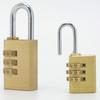 Haistik HKC-550 Brass Combination Luggage Padlock
