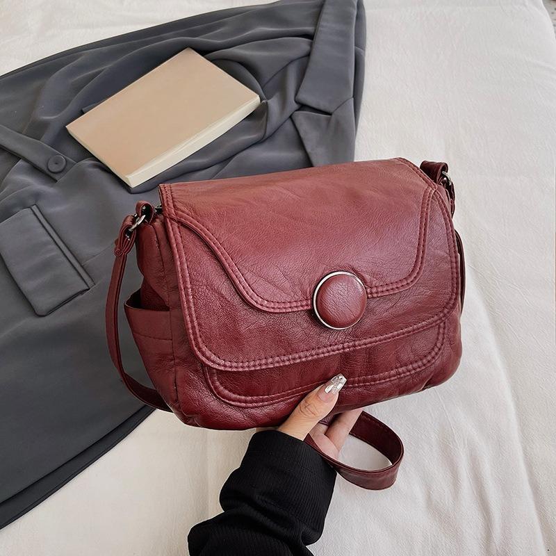 Geantă Crossbody de Lux pentru Femei, Geantă Pătrată Mică cu Capacitate Mare, Geantă de Umăr Simplă