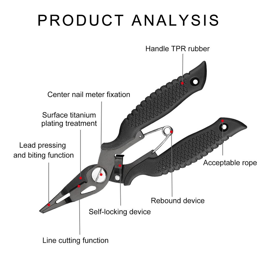 Fishing Gripper Fishing Hook Remover Fishing Plier Fish Mouth Clamps Fish Grabber Fishing Fish Controllers Plier Tool