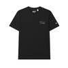 T Shirts Men's Jet Black BK Crew Neck Moderate Straight Fit F11M528118F-BK