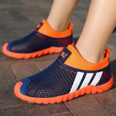 Fashion Breathable Mesh Kids Shoes Outdoor Sneakers for 3-15Years Boys Girl Summer Beach Shoes Lightweight Wading Shoes