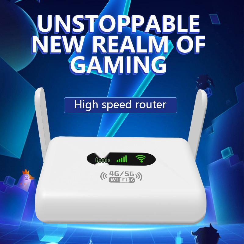 4G Portable Mini WiFi Router with SIM Card Slot for LTE Hotspots