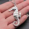 45cm Or 70cm Long Chain Necklace Marine Life Octopus Wedding Jewelry Findings QN048