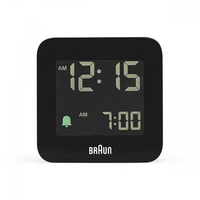 Braun Bc08b Digitálne Cestovné Crescendo Budík Verejné Stolové Hodiny
