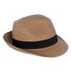 Summer Straw Hat Outdoor Sun Protection Sun Hat Men British Jue Hat Holiday Beach Hat Small Topper Hat