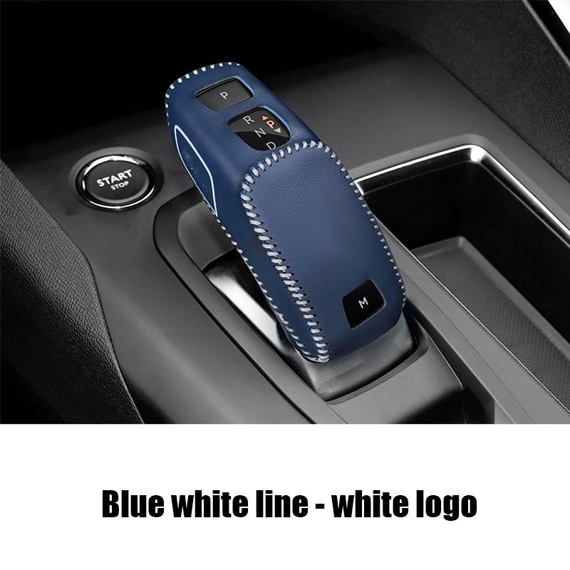 For Peugeot 208 GT P21 Leather Gear Shift Cover Lever Protection Cover Suede Gear Shift Cover