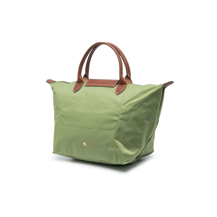 LONGCHAMP Le Pliage Polyamide Dumpling Bag Handbag Medium Womens Green