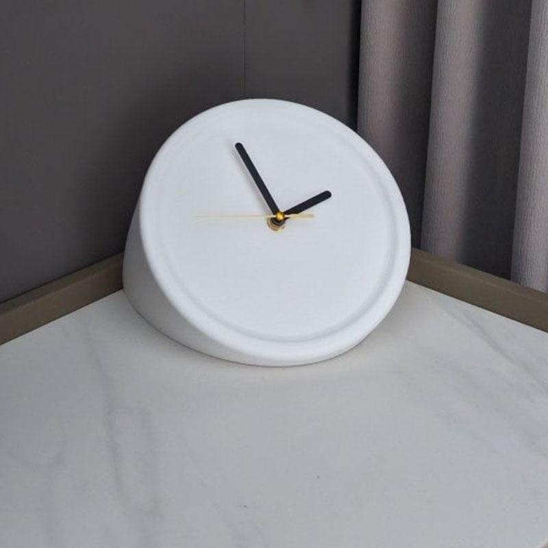 Kreative konkave Winkel konvexe Winkel einzigartige Wanduhren Mechanismus stille Wanduhr ästhetisch minimalistisch kleines Wohnzimmer dekorative Ornamente