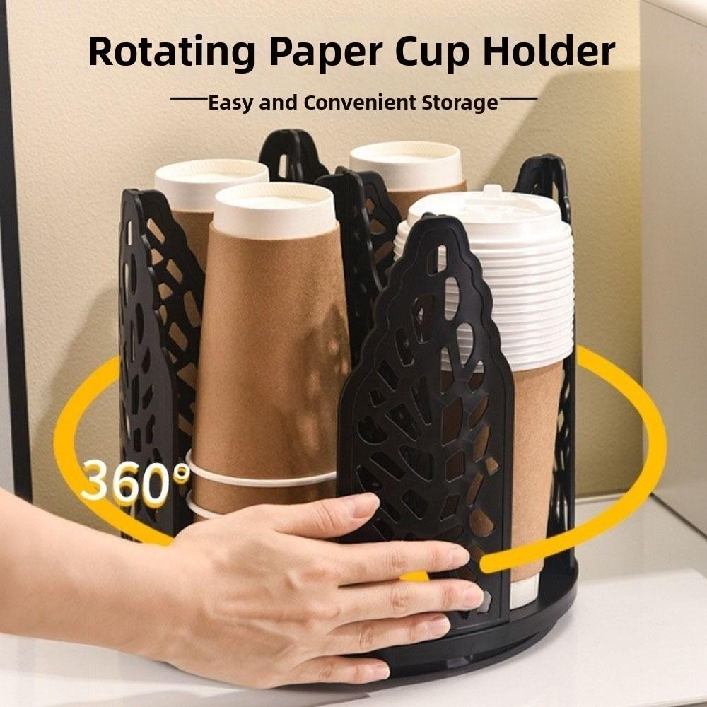 Detachable Cup Storage Rack 4in1 Paper Cup Holder Paper Cup Dispenser Commercial Use