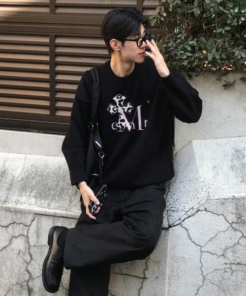 MUCENT Sahara Leopard Print Cross Knit Unisex
