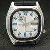 Seiko 5 AUTOMATIC VINTAGE JAPAN 7009A MENS WHITE COLOR DIAL WATCH A702103-5 R208-a702103