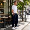 Men's Color Sweatpants with Elastic Waist, Loose Fit Tapered Jogger Pants for Athletic and Casual Wear