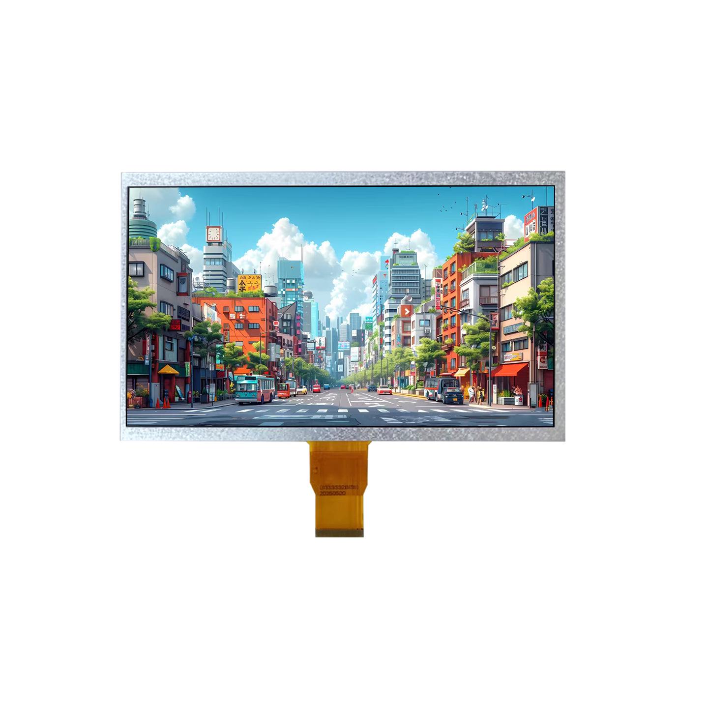 10.1  TFT TN LCD Display, 1024x600 RGB Interface for Industrial or Vehicle Use