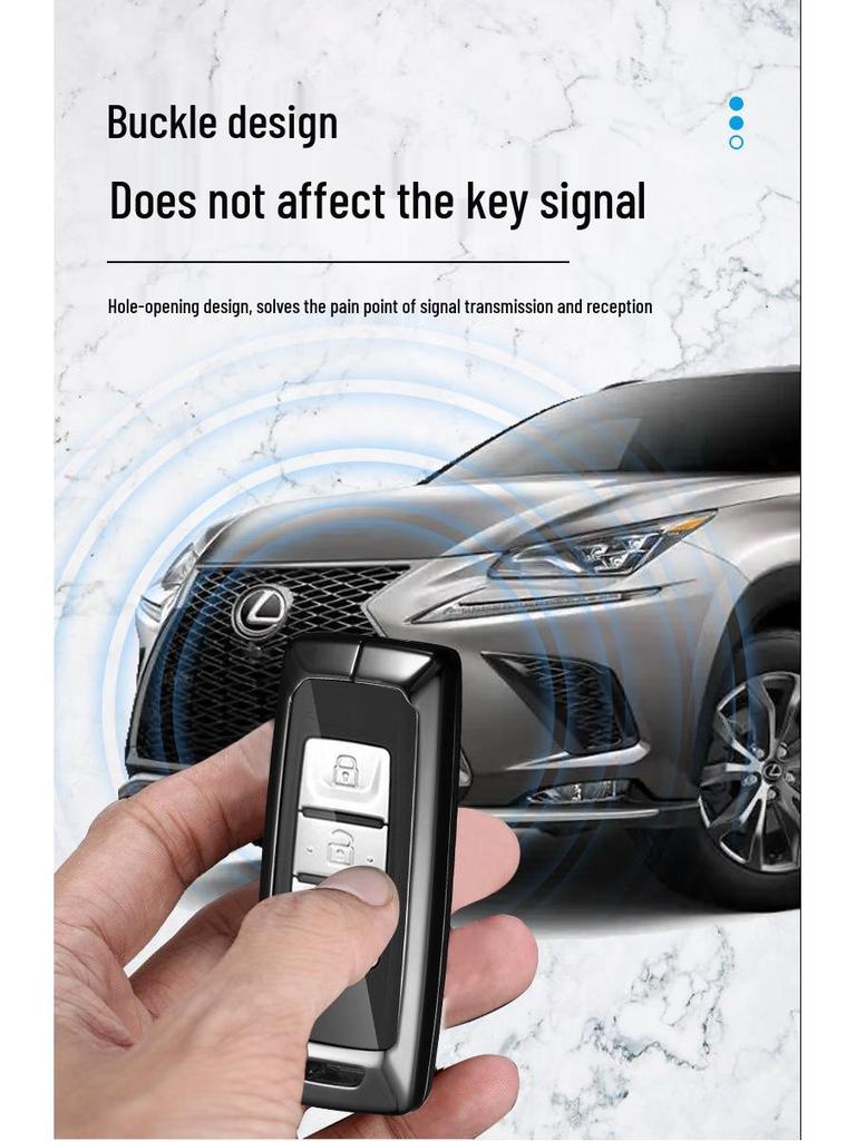 High-End Smart Remote Key Case for Baojun Models 17, 560, 730, & 310W