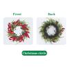 70CM Artificial Christmas Eucalyptus Garland with Red Berry Pinecones Handmade Xmas Decoration for Home Fireplace Party Mall