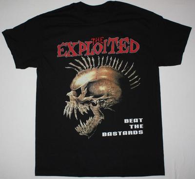 The Exploited Beat the Bastards Album Herren T-Shirt Schwarzes T-Shirt Alle Größen XA34 Unisex T-Shirt