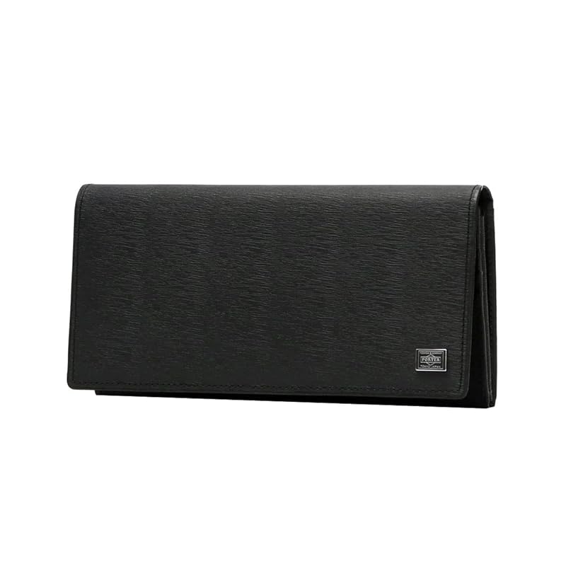 

[Porter] CURRENT long wallet wallet wallet leather embossing (Black/BLK)