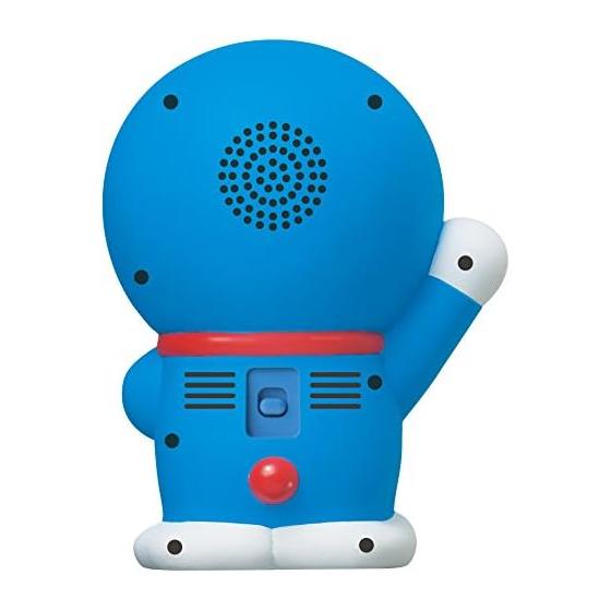 Seiko Clock Alarm Clock Table Clock Character Doraemon Talking Alarm Digital Temperature Display JF374A Blue