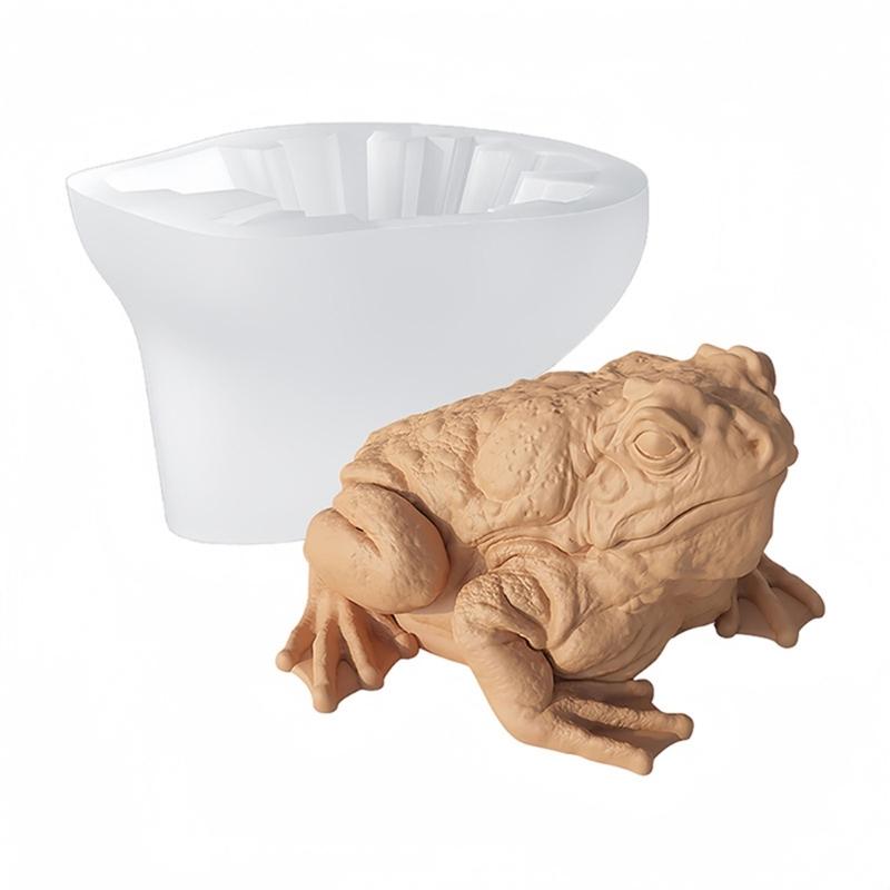 

Формы Q1JB в форме животных из смолы для изготовления украшений для мыльных комнат, украшений для тортов из помадки белый