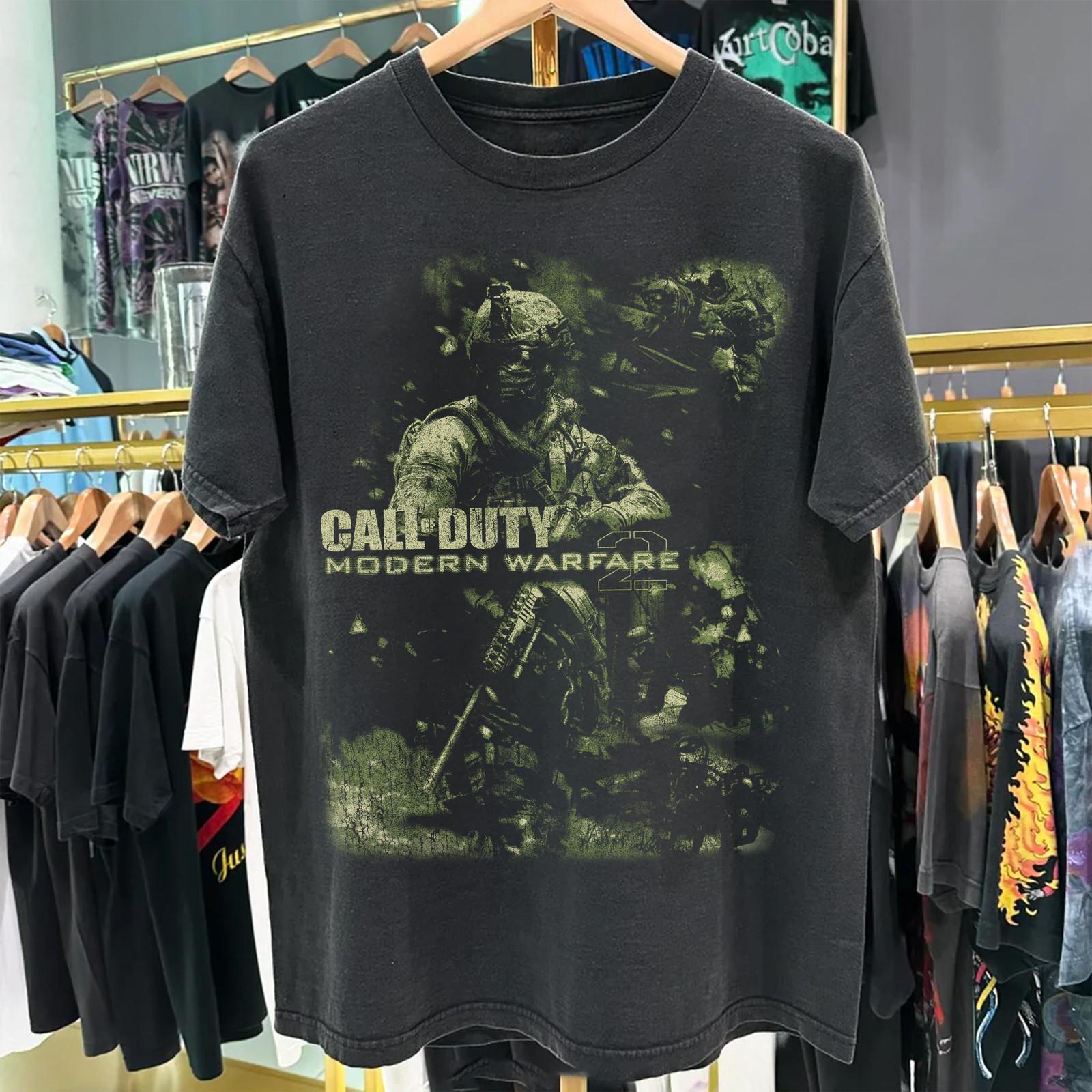 Modern Warfare Rare T-Shirt Black S 4XL