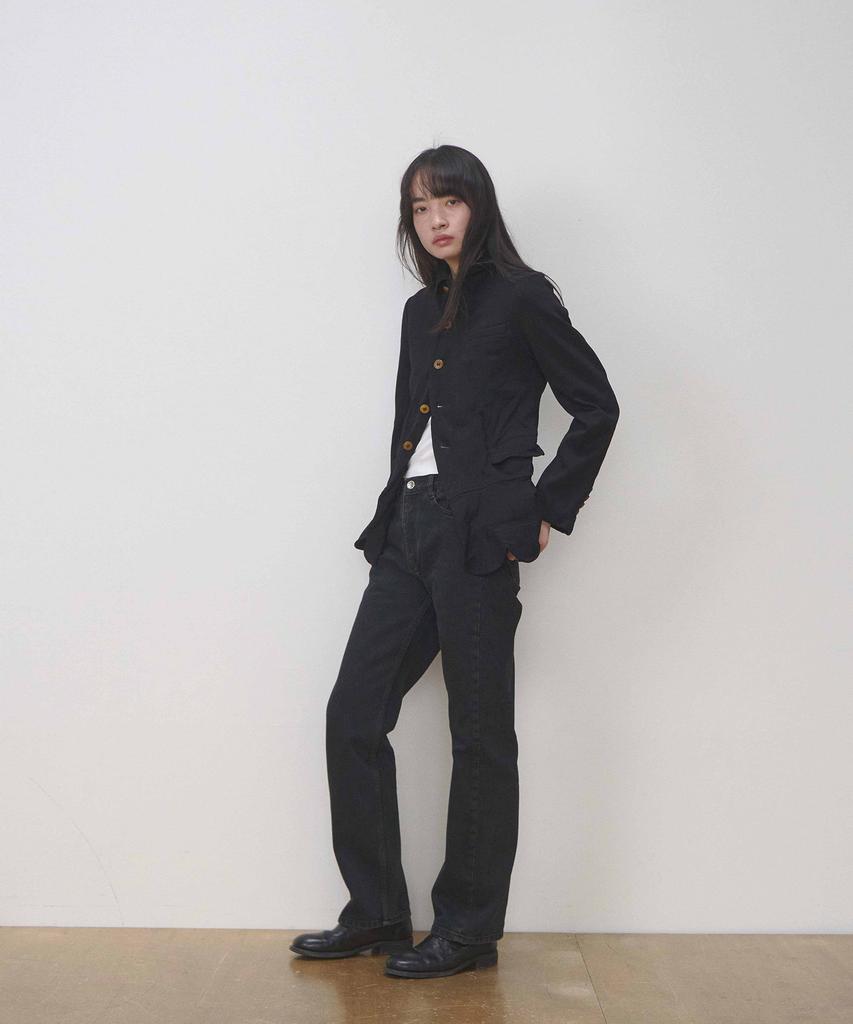 Sebeuntinendeu F 013 Easy Jeans Bk Brn