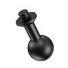 Flexible 17mm Ball Joint Linkage Connector Adapter With 1/4 Thread For Digital Camera Mobile Device Support Stand