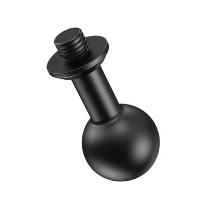 Flexible 17mm Ball Joint Linkage Connector Adapter With 1/4 Thread For Digital Camera Mobile Device Support Stand