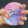Handgefertigte Nagellack-Displaykarte Wiederverwendbar Mode-Fingernägel Selfie-Scheibe Acryl-Nagelkunst Fotografie-Requisiten