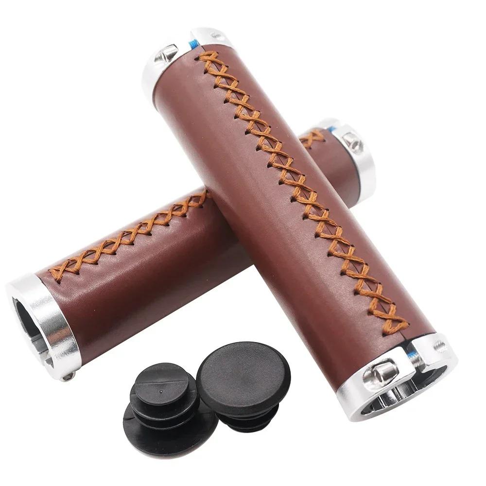 Szybowany Rower Szosowy Kierownica Retro Kierownica Skórzana Szybowana Kierownica