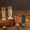 Aluminum Zinc Zinc Alloy Toothpick Holder Luxury Toothpick Box Durable Toothpick Stand  Easy To Clean