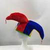 Clown Costume Hat Rainbow Color Halloween Props Cosplay Party Accessories Christmas Carnival Party Costume for Teenagers